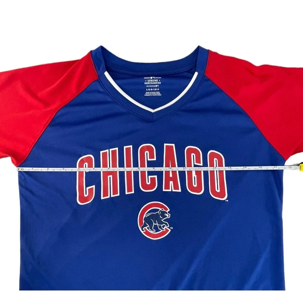 MLB Chicago Cubs Shirt Youth‎ 12 14 Genuine Merchandise NWT Baseball Jersey